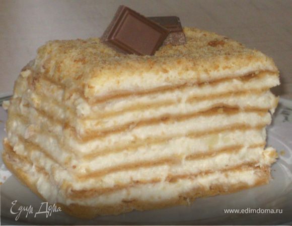 Традиционный торт «Наполеон»