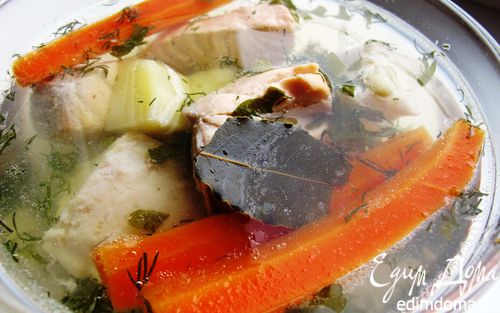 Рецепт Рыбный суп из двух видов рыб