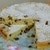 Пирог из поленты с творогом, изюмом и кедровыми орешками