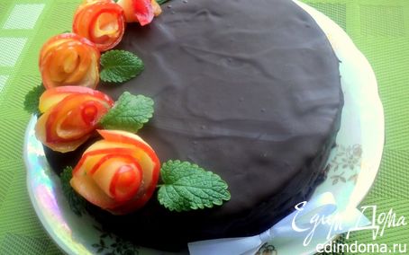 Рецепт Постный шоколадный торт «Именинный»