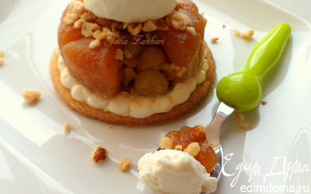 Рецепт Запеченные и замороженные яблоки или а-ля Тарт-татен (Вкус лета)