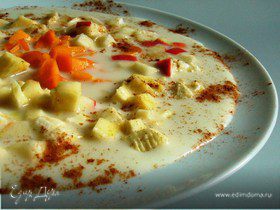 Овсяный суп для завтрака ("Холодные супы")