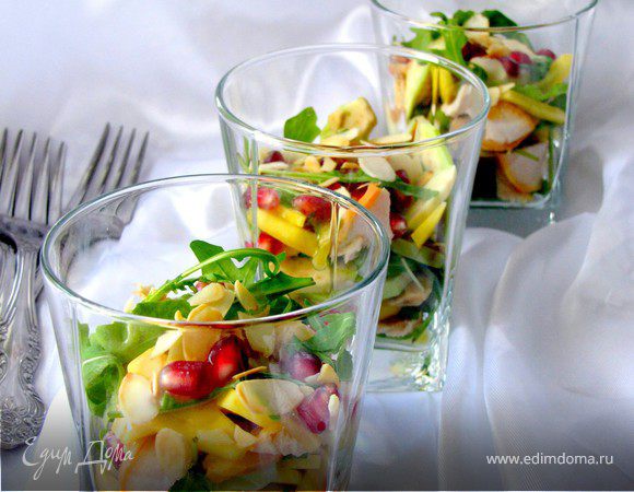 Салат из авокадо с курицей - пошаговый рецепт с фото на ЯБпоела