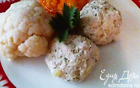 Рецепт ИНДЮШИНЫЕ КОТЛЕТЫ С СЮРПРИЗОМ (С КАБАЧКОМ) в пароварке