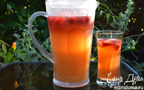 Рецепт Персиковый холодный чай