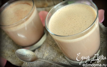 Рецепт Шоколадный латте с ароматом ванили