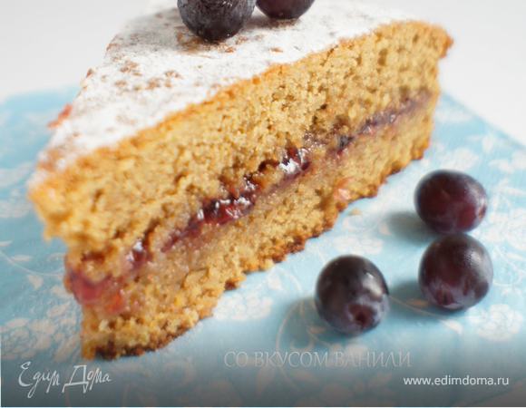 ГРЕЧНЕВЫЙ ТОРТ (TORTA di GRANO SARACENO) ("ЮЛИЯ, С ДНЕМ РОЖДЕНИЯ")