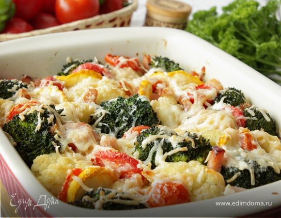 Салат из брокколи и цветной капусты - Рецепт с фото | ХозОбоз