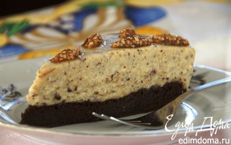 Рецепт Шоколадно-ореховый торт с кунжутными козинаками