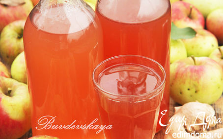 Рецепт Яблочный сок с имбирем на Зиму