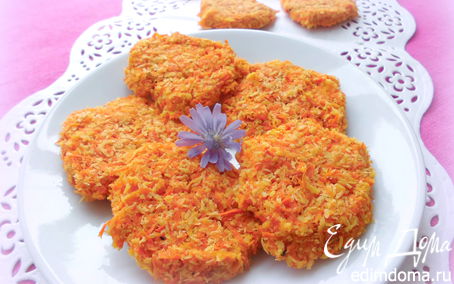 Рецепт Морковно-кокосовое печенье ("Школьная ссобойка")