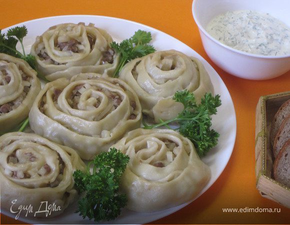 Узбекский ханум с картофелем: пошаговый рецепт с фото из Узбекистана