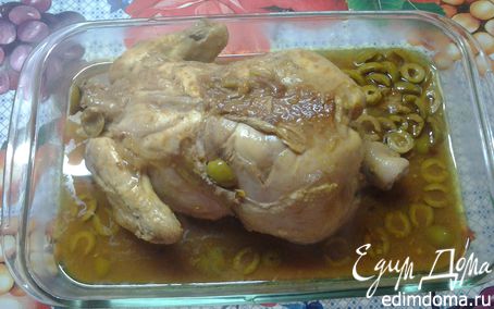 Рецепт Курица в лимонном соусе по-арабски