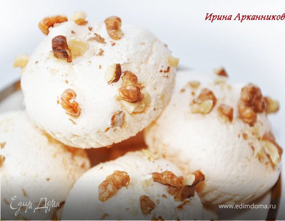 Меренга с орехами — рецепт с фото пошагово