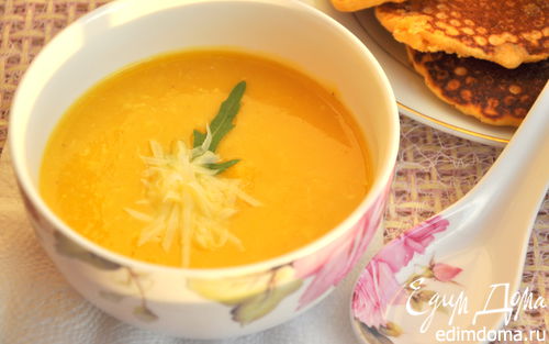 Рецепт Тыквенно-кабачковый крем-суп