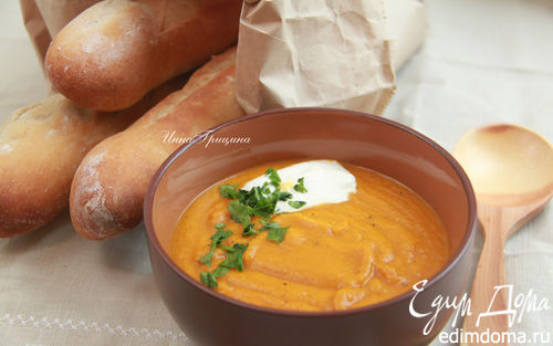 Рецепт Марокканский тыквенный пряный суп от Гордона Рамзи