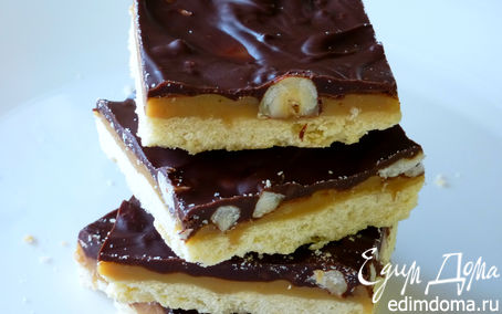 Рецепт Печенье с карамелью и шоколадом