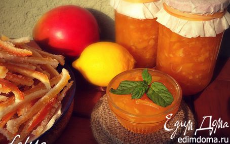 Рецепт Варенье "Экзотика" из манго с цитрусовой ноткой
