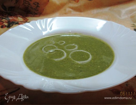 Суп из шпината «Чемпион» (почти олимпийский)