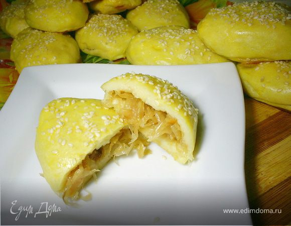 Пирожки с квашеной капустой – пошаговый рецепт с фото