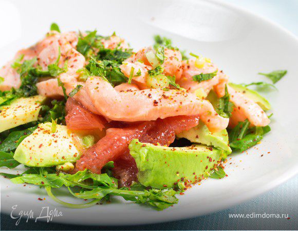 Севиче с лососем , пошаговый рецепт на ккал, фото, ингредиенты - Olushka