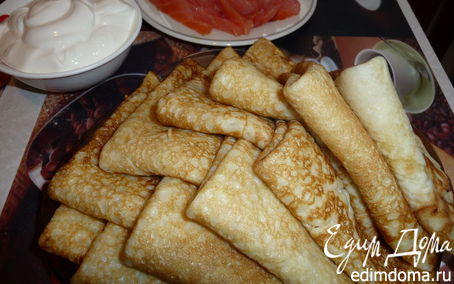 Рецепт Мои заварные блины