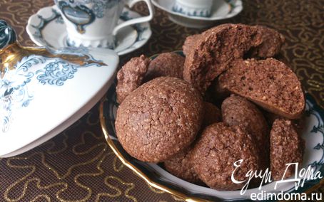 Рецепт Орехово-шоколадное печенье