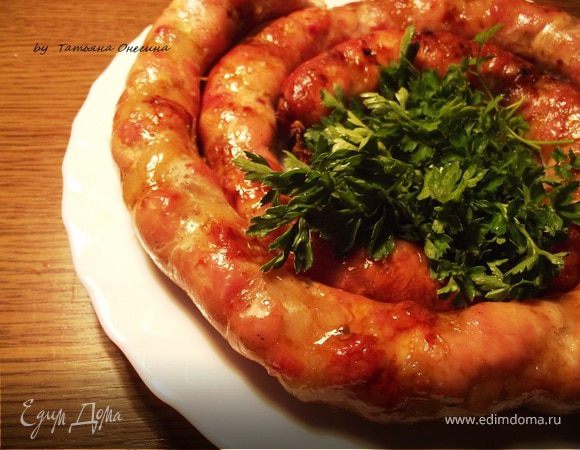 ≡ Домашняя колбаса ᐈ рецепт от Мястории
