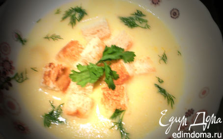 Рецепт Кукурузный суп с креветками