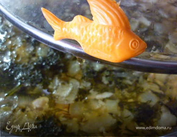"Мамин" суп из красной рыбы