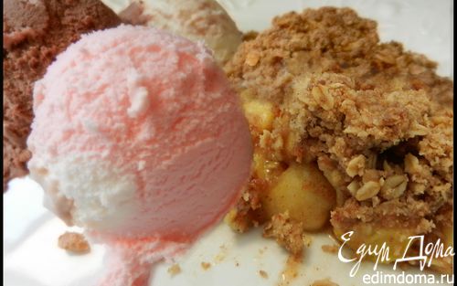 Рецепт Хрустящий Яблочный пирог "Классика" (Apple Crisp)