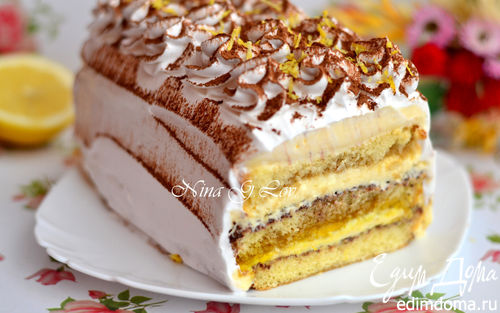 Рецепт Торт Тирамису "Вива, Италия!" (Tiramisu Cake "Viva Italy!")