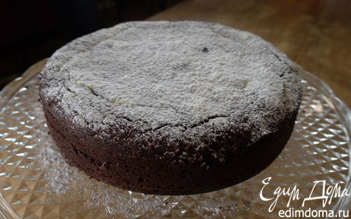 Рецепт Шоколадно-миндальный пирог на маскарпоне