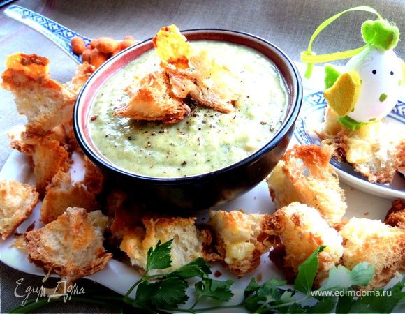 Нежный чесночный крем-суп рецепт – Французская кухня: Супы. «Еда»