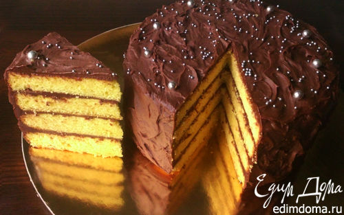 Рецепт Золотистый торт