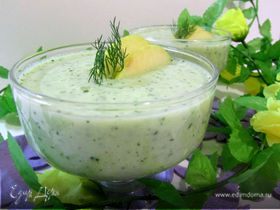 Холодный суп-пюре «Зеленый микс»