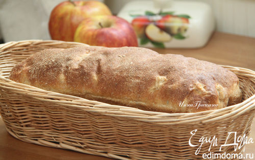 Рецепт Яблочный хлеб с розмарином
