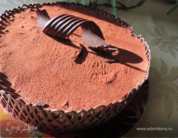 Торт "Чернослив в шоколаде"