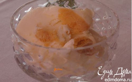 Рецепт Ванильное мороженое с абрикосами