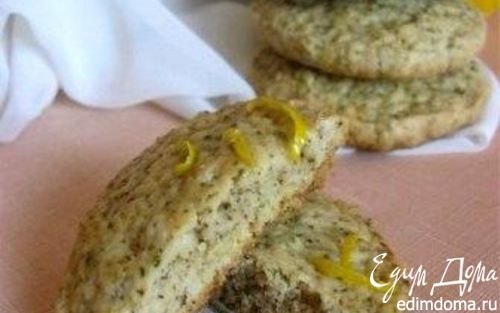 Рецепт Лимонное печенье с заваркой "Молочный улун"