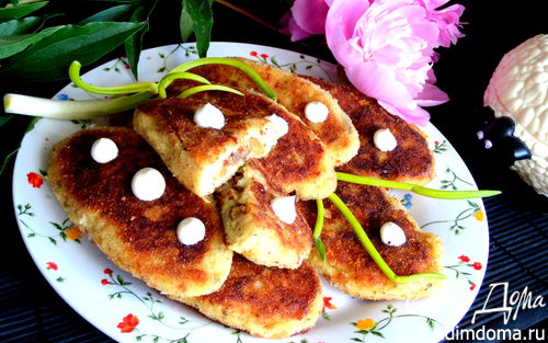 Рецепт Картофельные зразы с печенью