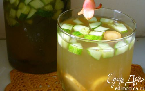 Рецепт Огуречно-имбирный лимонад