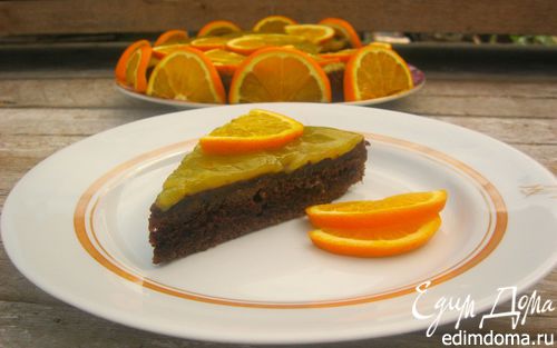 Рецепт Шоколадно-апельсиновый торт