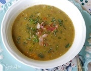 Суп из чечевицы с имбирем и шалфеем