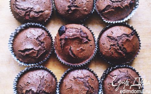Рецепт Ржаные кексы с шоколадом и орехом пекан