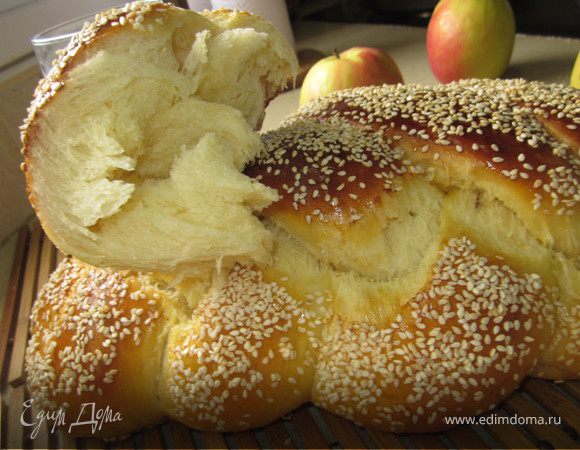 Как приготовить хлеб “Хала” – рецепт: