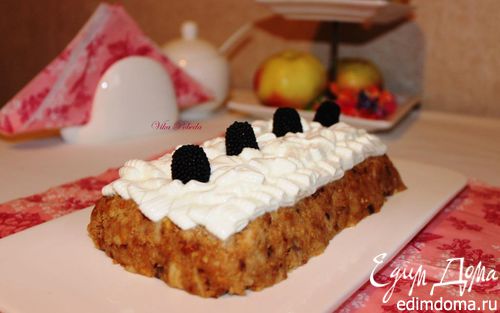 Рецепт Ленивый яблочный торт