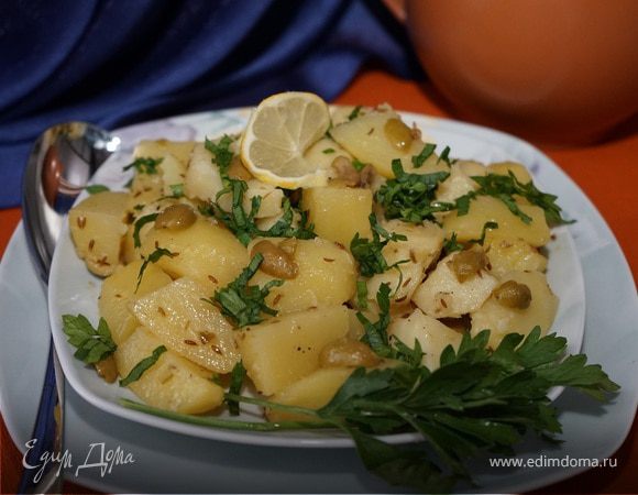 Жареный картофель по-мароккански