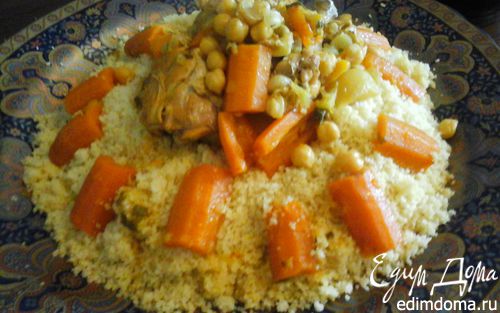 Рецепт Марокканский кускус с курицей