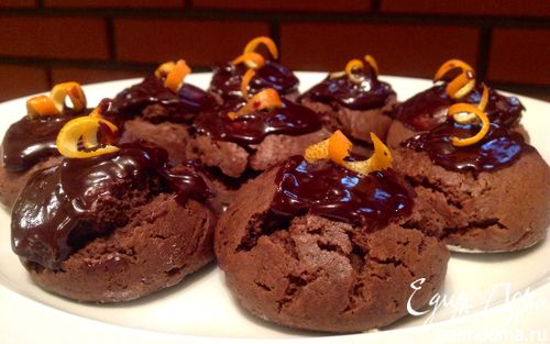 Рецепт Шоколадно-апельсиновое печенье